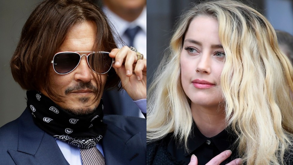 Johnny Depp och Amber Heard möts återigen i rätten. Arkivbild.