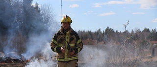 Ännu en gräsbrand under påskdagen – "gick överstyr"