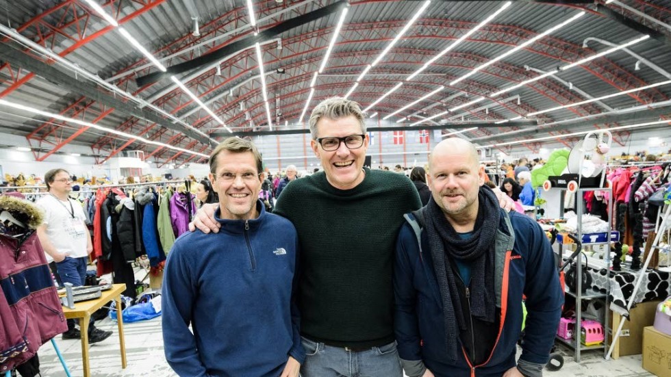 Intitiativtagarna Bo Tano, Jonas Wallin och Anders Björkén, hade aldrig kunnat tro att Arcus fyndmarknad skulle överleva i 25 år. Till hösten är det dags för marknad nummer 30.