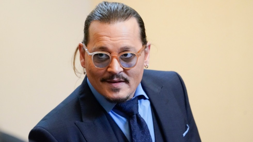 Johnny Depp gästspelade som rymdgubbe på MTV-galan. Arkivbild.