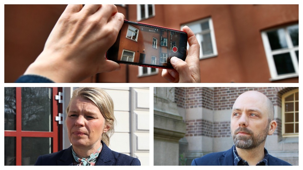 Sophia Jarl (M) och Nicklas Lundström (V) är överens om att kommunens metoder för att hitta bidragsfuskare är tvivelaktiga. Nicklas Lundström går dock längre i sin kritik och vill att ansvariga politiker ställs till svars.