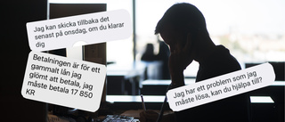 "Sonen" sms:ade – sen försvann 17 000