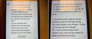 Mardrömmen – familjefar sexutpressades på tusentals kronor