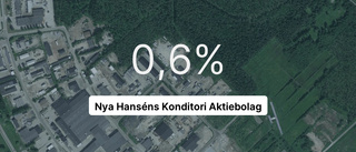 Så gick det för Hanséns Konditori AB i fjol