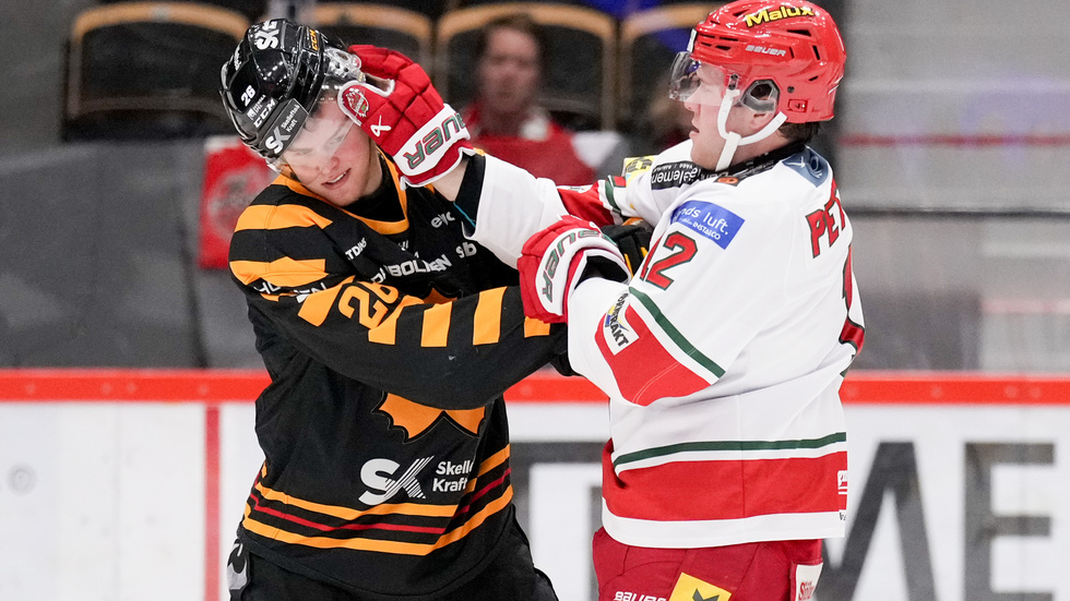 Simon Robertsson, till vänster, väntas lånas ut till Brynäs.