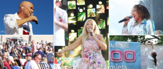 Glitter, glamour och en skön sommarkväll