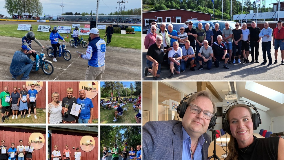 Skvallerspalten vecka 23. Läs om tisdagens nya mopedrace, SMK Motalas seniorers Skaraborgresa, utmärkelserna i Motala basket, och mer om den 100:e poddgästen Lina Gillman. Se också den senaste heta listan.