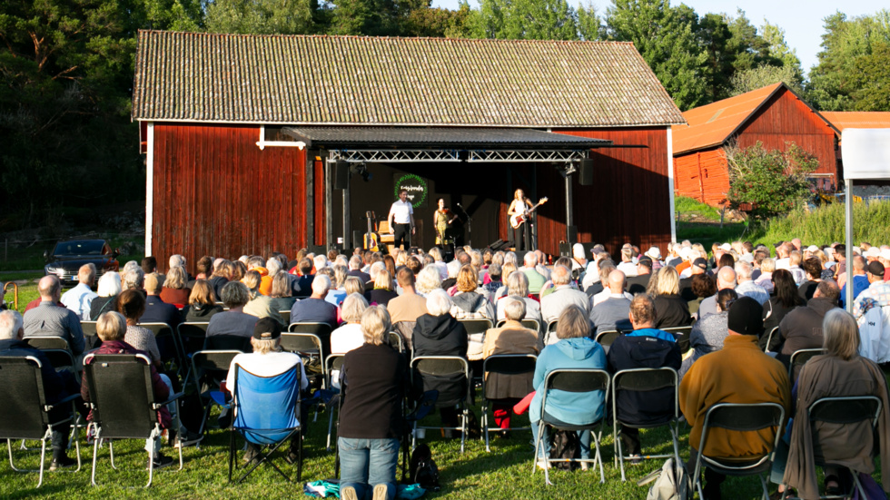 Förra året var det runt 800 konsertbesökare i Fröslunda hage