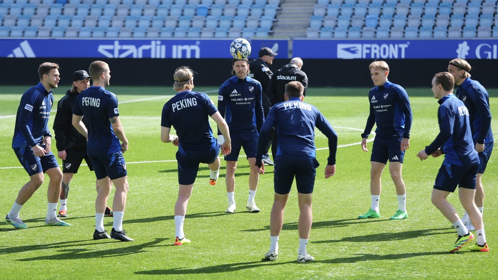 IFK Norrköping är tillbaka i träning på onsdagen.