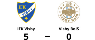 IFK Visby bröt tunga sviten mot Visby BoIS