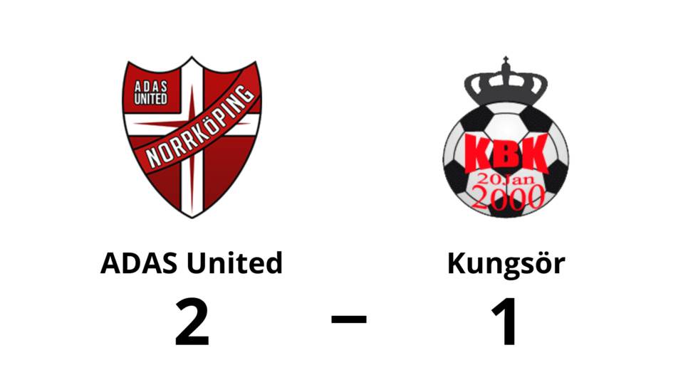 ADAS United vann mot Kungsör BK
