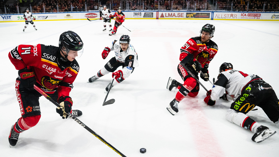 Jonas Berglund och hans Luleå Hockey kunde inte försvara den ledning som laget hade efter en period. Ännu en gång den här säsongen tappade laget ödmjukheten, menar Berglund.