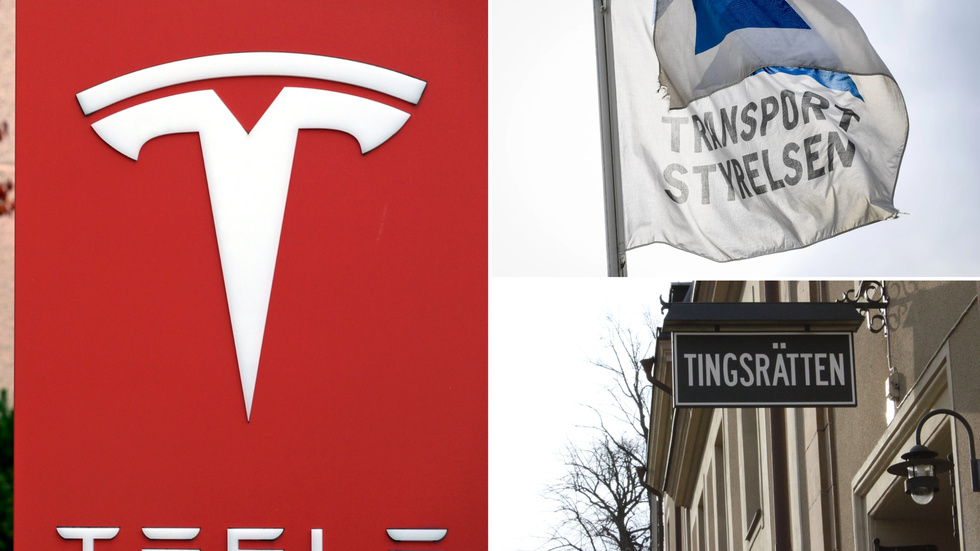 Tesla stämmer Transportstyrelsen eftersom bolaget inte fått sina registreringsskyltar levererade. Transportstyrelsen använder Postnord i sina transporter och fackförbundet Sekos medlemmar på Postnord levererar inte skyltar i en sympatistrejk mot bolaget, Stämningen är inlämnad i Norrköpings tingsrätt.
