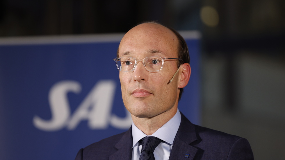Anko van der Werff, vd för SAS.