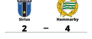 Sirius föll mot Hammarby