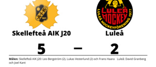 Luleå föll i toppmötet mot Skellefteå AIK J20