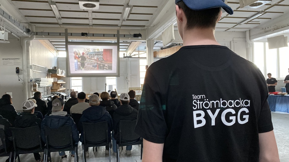 Strömbackaskolan höll öppet hus under lördagen.