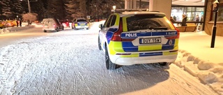 Stor polisinsats på Luleå Airport