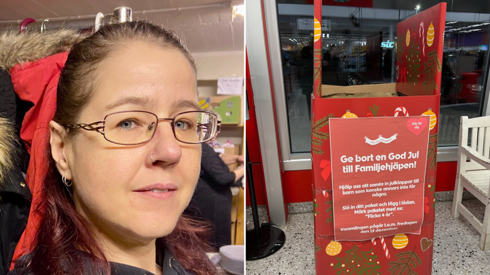 Familjehjälpens insamlingsvagn på Ica maxi har utsatts för stöld.