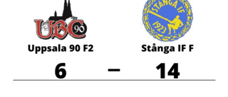 Storseger för Stånga IF F mot Uppsala 90 F2