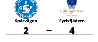 Fyrisfjädern besegrade Spårvägen med 4-2