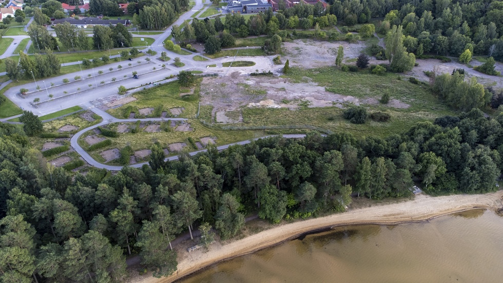 (Arkivbild) Folkets park revs 2021 och kan nu liknas vid en byggarbetsplats. Hur länge det kommer att fortgå är ännu oklart. 
