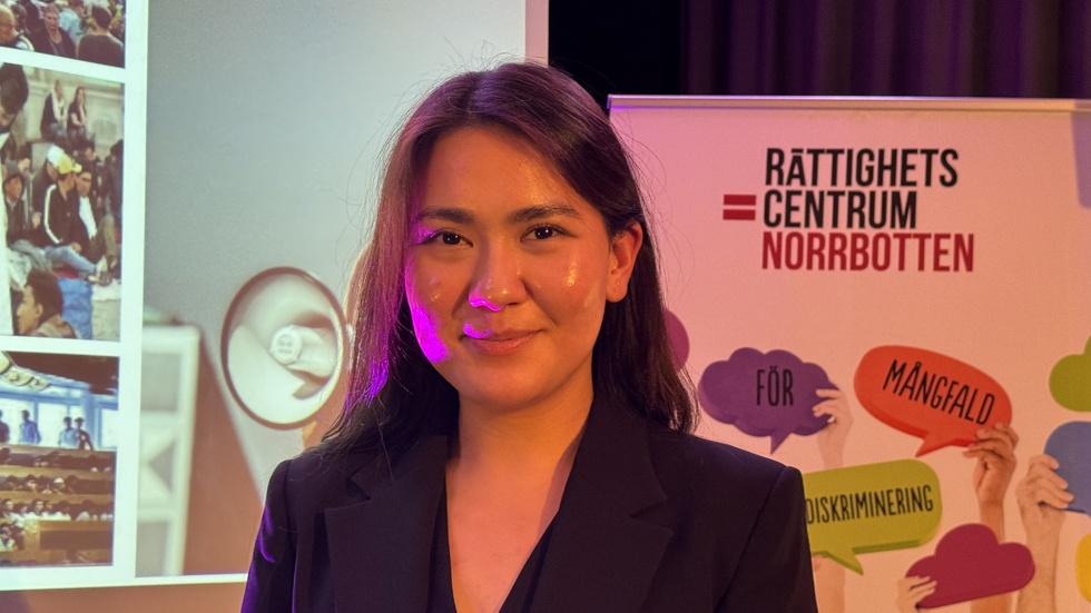 Fatemeh Khavari på Kaleido i Piteå.