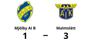 Seger för Malmslätt mot Mjölby AI B efter stark andra halvlek