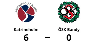 Segerlös svit bröts när Katrineholm vann mot ÖSK Bandy