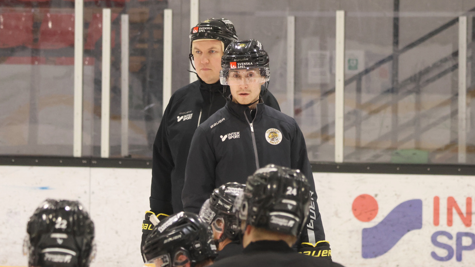 Anton Carlsson är tillfreds med det mesta inför det första mötet med Tingsryd på torsdag i playoutserien över bäst av sju matcher.