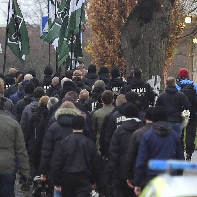 Genom åren har flera nazistiska demonstrationer ägt rum i Nyköping. Arkivbild.