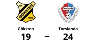 Göksten besegrades på hemmaplan av Torslanda