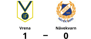 Nävekvarn föll mot Vrena med 0-1