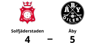 Solfjäderstaden föll med 4-5 mot Åby