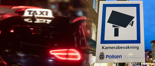 Rattfull taxichaufför åkte fast – fångades av övervakningskamera