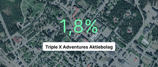 Så gick det för Triple X Adventures Aktiebolag i fjol