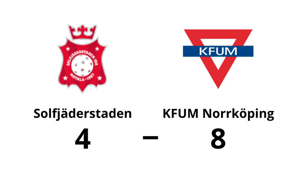Solfjäderstadens IBK förlorade mot KFUM Norrköping IBF