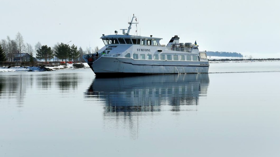 Två dygn tog resan från Stockholm upp till Luleå men nu är M/S Symfoni hemma igen.