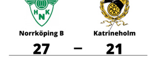 Katrineholm förlorade borta mot Norrköping B