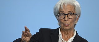 Lagarde: Inflationen är alldeles för hög