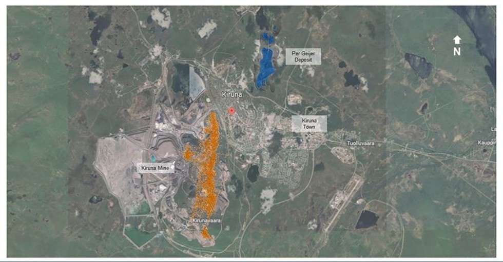 Förra våren redovisades fyndigheten Per Geijer som ligger i nära anslutning till befintlig verksamhet i Kiruna och visade sig innehålla över 400 miljoner ton av mineraltillgångar med höga järnhalter. Nu har utökade studier visat att fyndigheten innehåller över 500 miljoner ton.