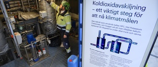 Regeringen satsar på infångning av koldioxid