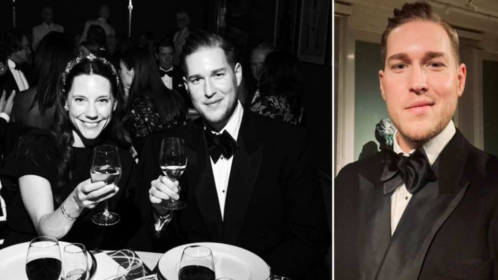På nyårsafton kommer Jakob Jansson, vd för Plus Katrineholm, bära en smoking från 1940-talet som han ärvt av sin farfar. Den bar han också under en välgörenhetsauktion, bilden till vänster, där drottning Silvia närvarade. 