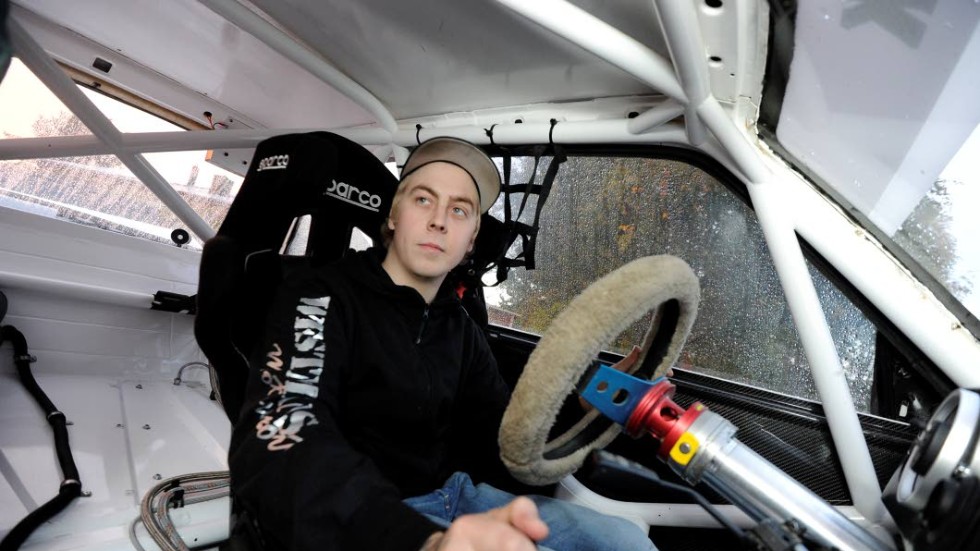 Hjälte. Linus Westman ryckte ut och hjälpte den olycksdrabbade lastbilschauffören.