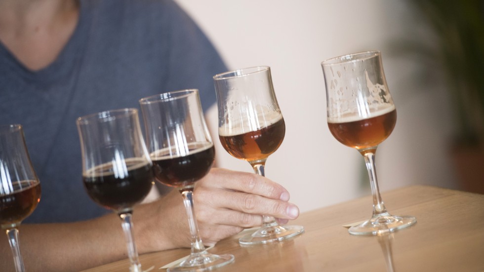 Maxgränsen per glas på ölprovningar ökar från 8 till 15 centiliter.