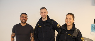 Ungdomar får träffa "uniformspersonal"