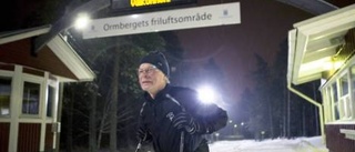 Skidorna på när snön landade på Ormberget