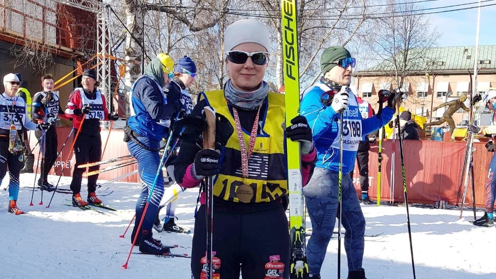 Linnéa Friberg från Blackstad kommer att åka tjejvasan för åttonde gången. Tidigare har hon även åkt Vasaloppet fem gånger och Vasaloppet 30 kilometer en gång.