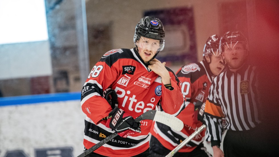 Piteå Hockey- Kalix HC, Ludvig Warg.