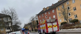 Misstänkt röklukt i bostadshus var inte brand